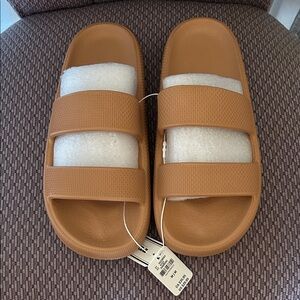 PINK Victoria's Secret Tan Sandals